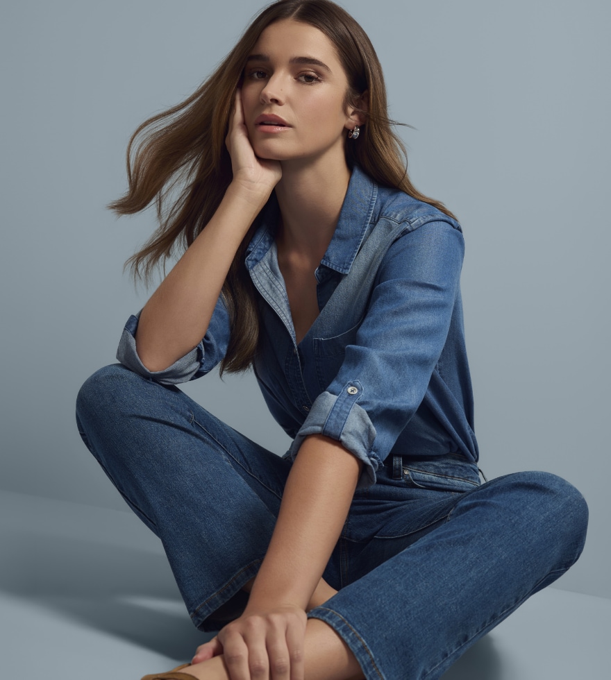 Women's denim collection banner