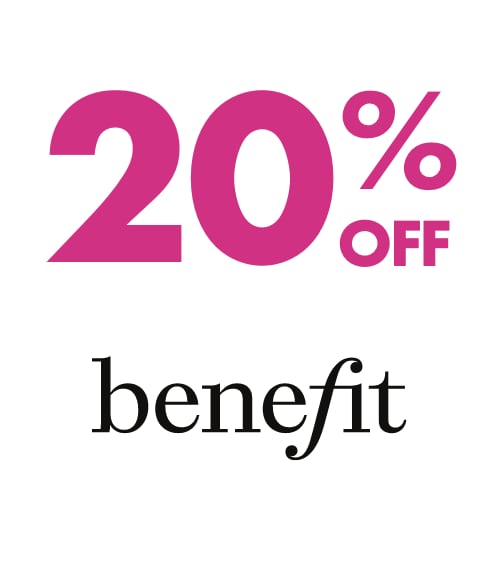 20% OFF Benefit