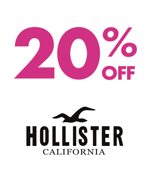 20% OFF Hollister