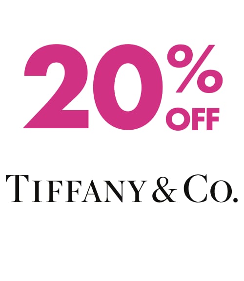 20% OFF Tiffany-Co