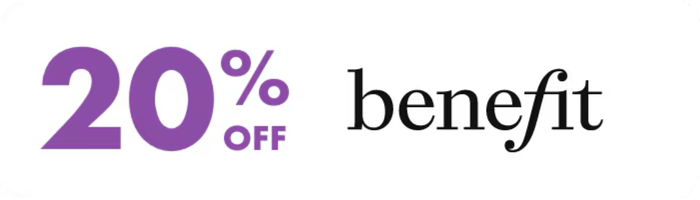 20% OFF Benefit