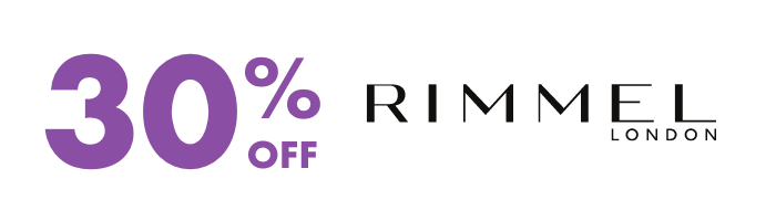 30% OFF Rimmel