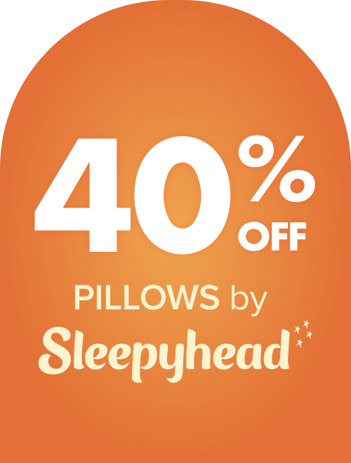 40% OFF Pillows by Sleepyhead