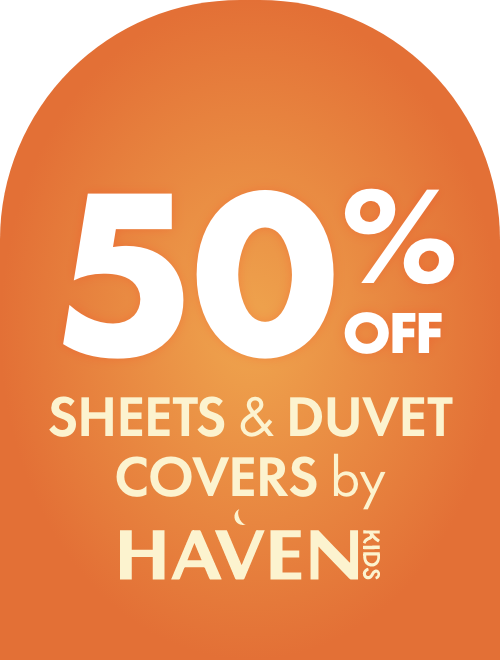 50% OFF Sheets & Duvet Covers by Haven Kids