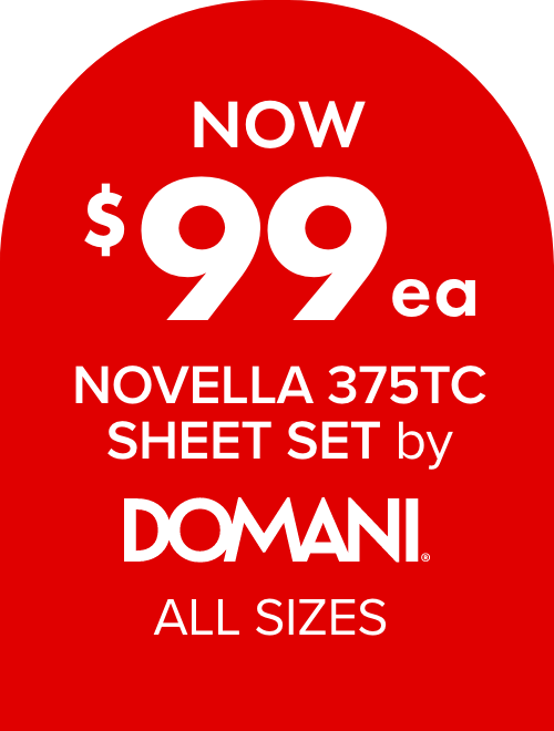 NOW $99ea Novella 375TC Sheet Set by Domani (All Sizes)
