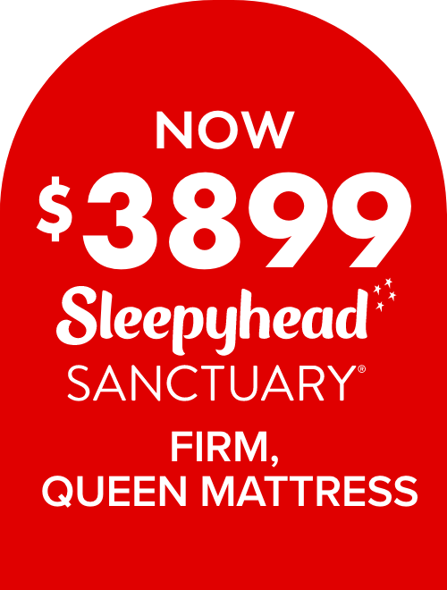 NOW $3899 Sleepyhead Sanctuary Firm, Queen Mattress