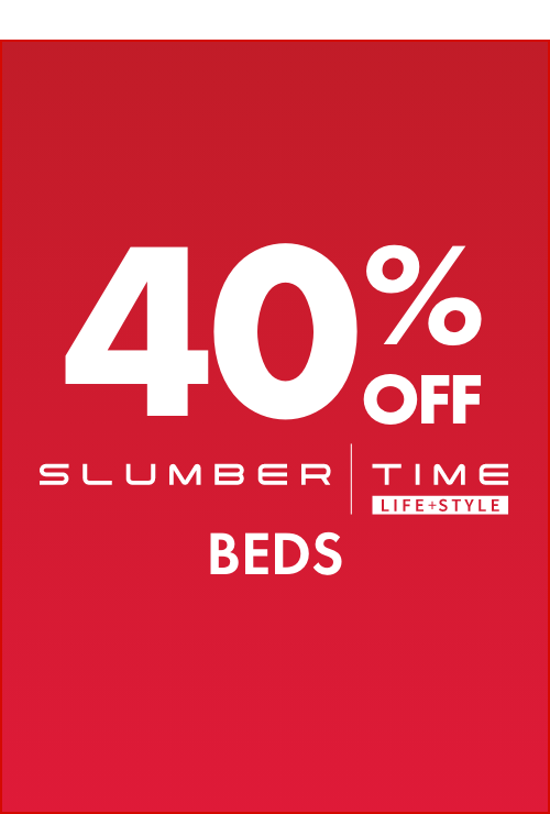 40% OFF Slumber Time Beds
