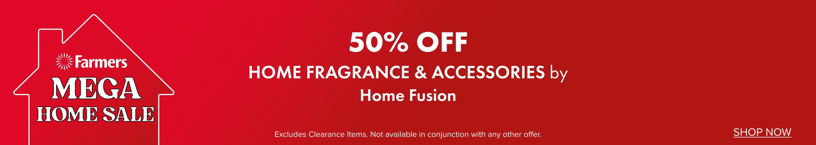 50% OFF Home Fragrance & Accessories by Home Fusion