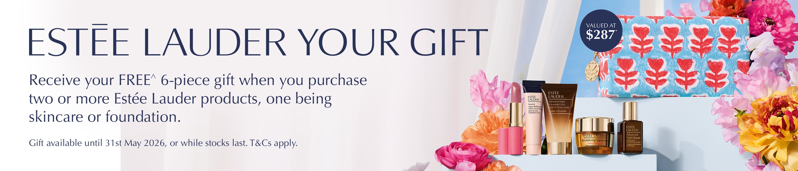 Estee Lauder Free Gift with purchase