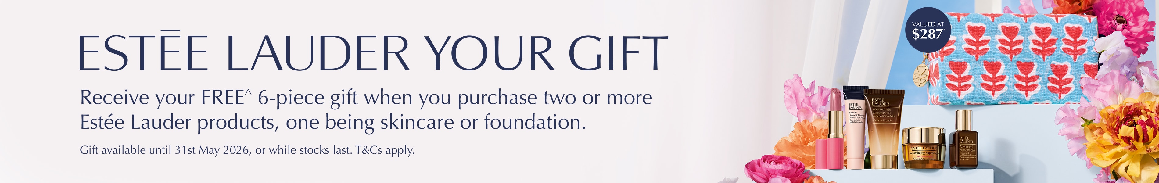 Estee Lauder Free Gift with purchase