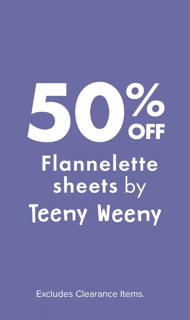50% OFF Flannelettes by Teeny Weeny