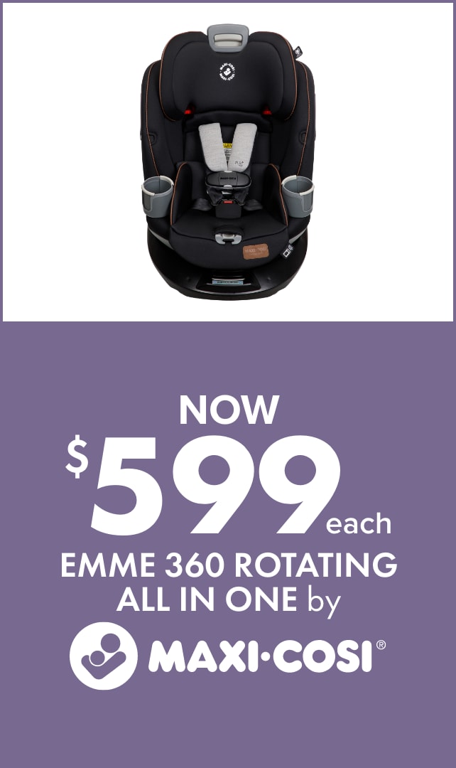 NOW $599 Emme 360 Rotating All in One by Maxi-Cosi