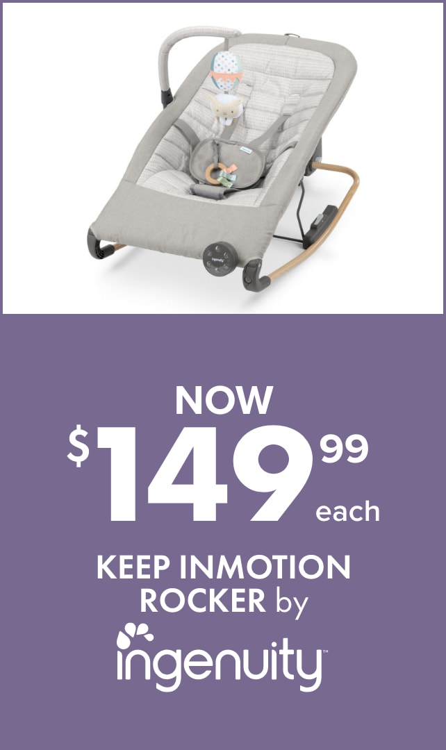 NOW $149.99 Keep InMotion Rocker by Ingenuity