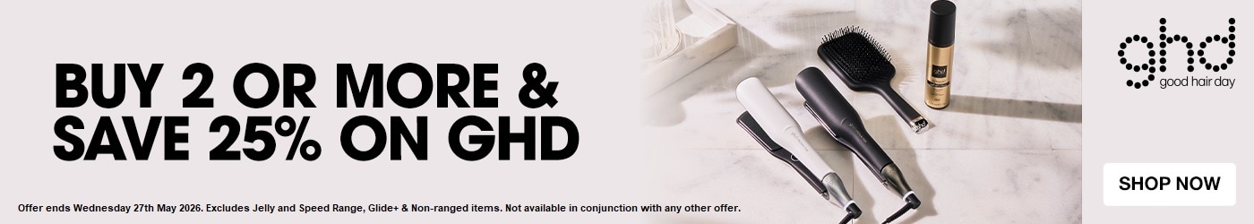 BUY 2 OR MORE & SAVE 25% on GHD