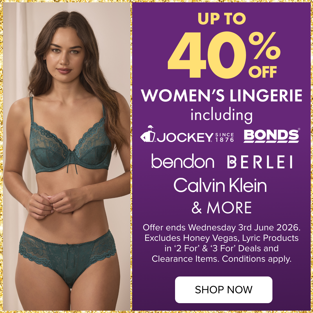 Up To 40% OFF Women's Lingerie