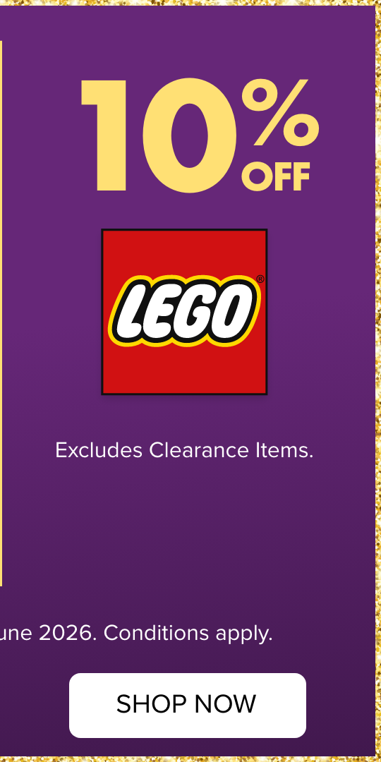 10% OFF Lego