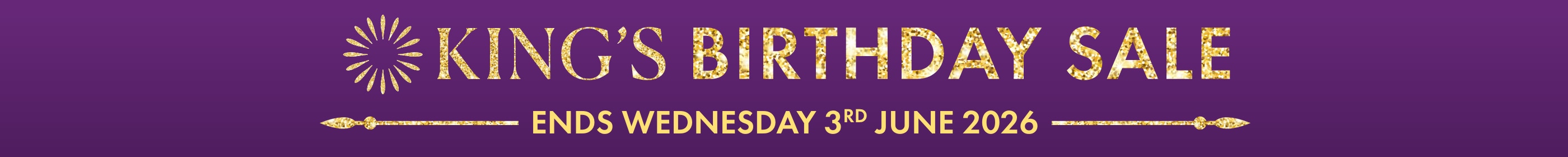 Farmers King's Birthday Sale
