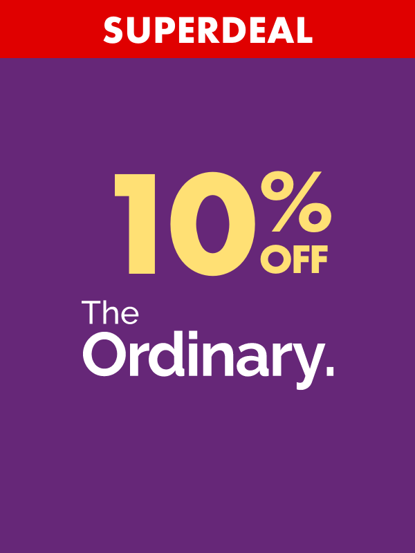 10% OFF The Ordinary