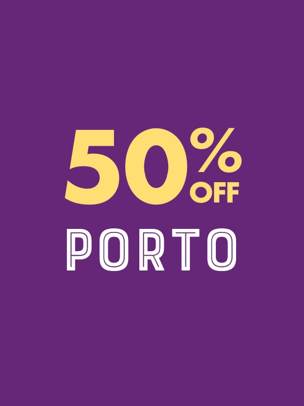 50% OFF Porto