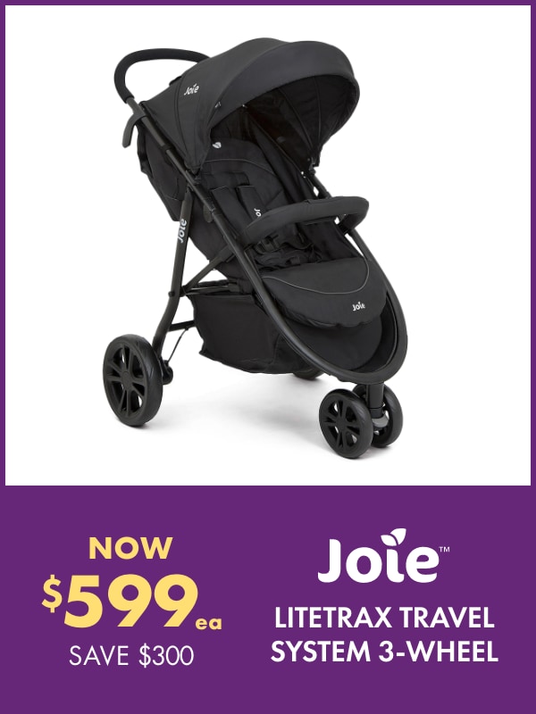 NOW $599  Litetrax Travel System by Joie