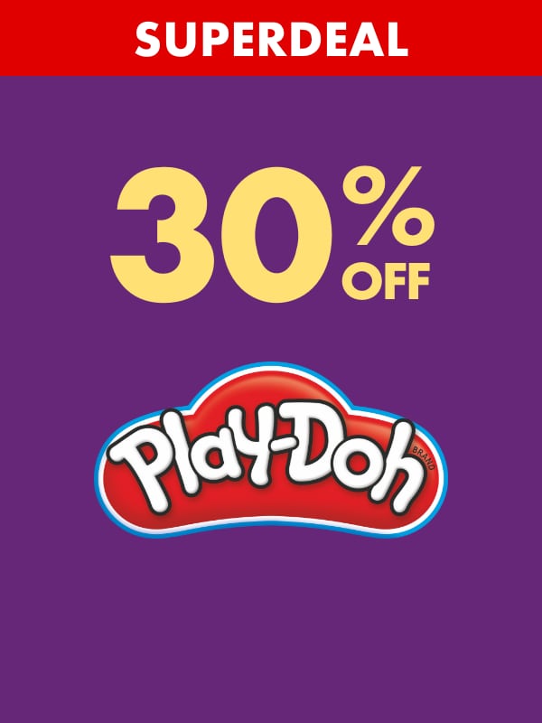 30% OFF Play Doh