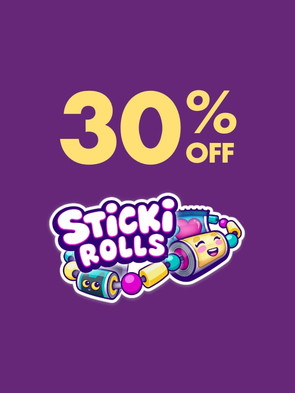 30% OFF Sticki Rolls