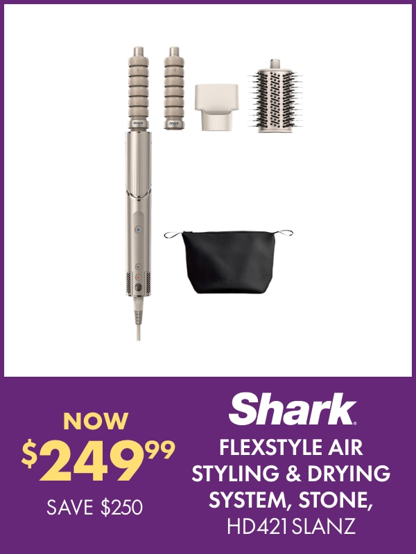 NOW $279.99 SAVE $220 Shark FlexStyle Air Styling & Drying System, Stone, HD421SLANZ
