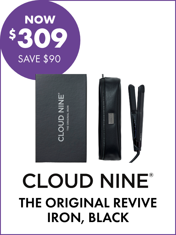 NOW $309 SAVE $90 Cloud Nine The Original Revive Iron, Black