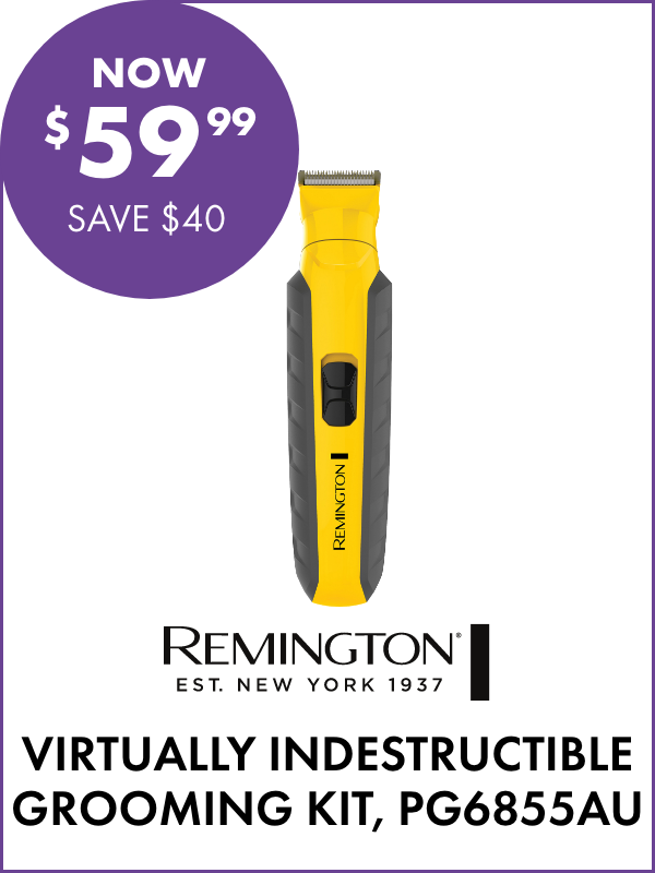 NOW $59.99 SAVE $40 Remington Virtually Indestructible Grooming Kit, PG6855AU
