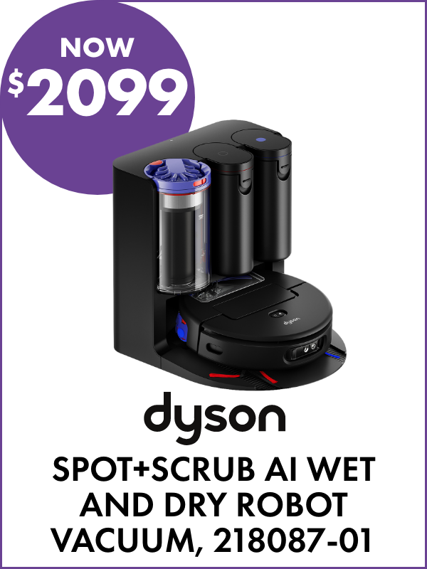 NOW $2099 Dyson Spot+Scrub Ai Wet and Dry Robot Vacuum, 218087-01
