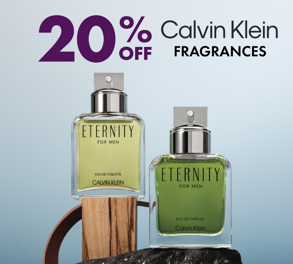 20% OFF Calvin Klein Fragrances