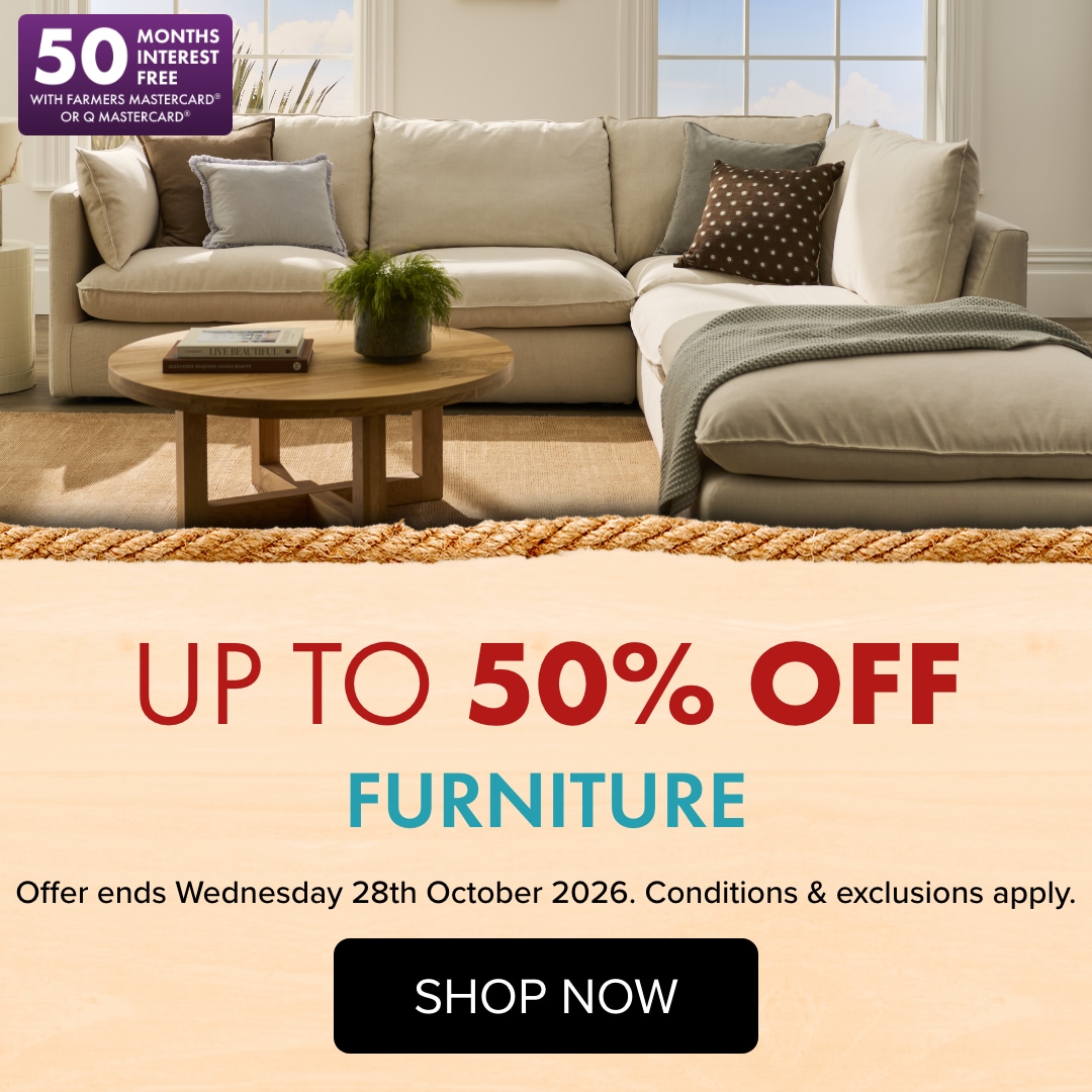 UP TO 50% OFF Furniture