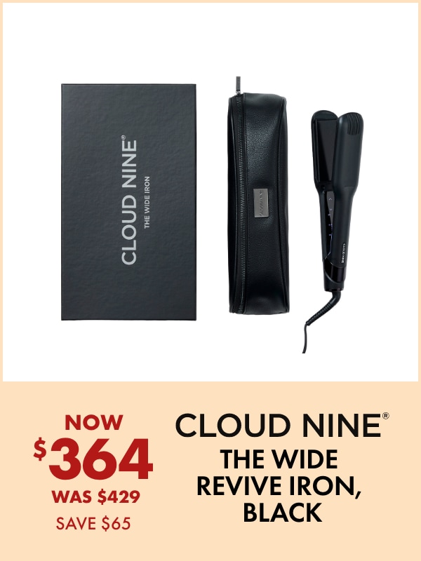 Cloud Nine The Wide Revive Iron, Black – Now $364