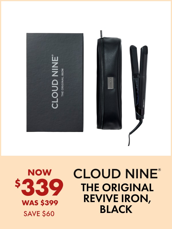 Cloud Nine The Original Revive Iron, Black – Now $339