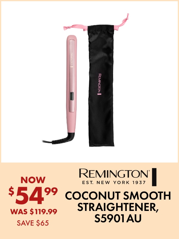 Remington Coconut Smooth Straightener, S5901AU – Now $54.99