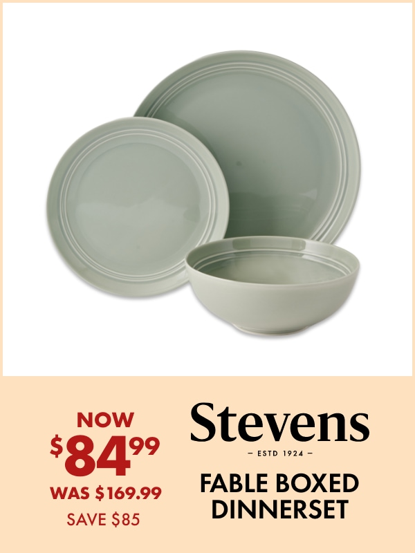 NOW $84.99 Fable Boxed Dinnerset by Stevens
