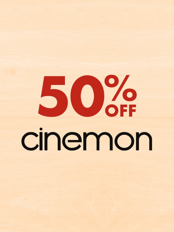 50% OFF Cinemon