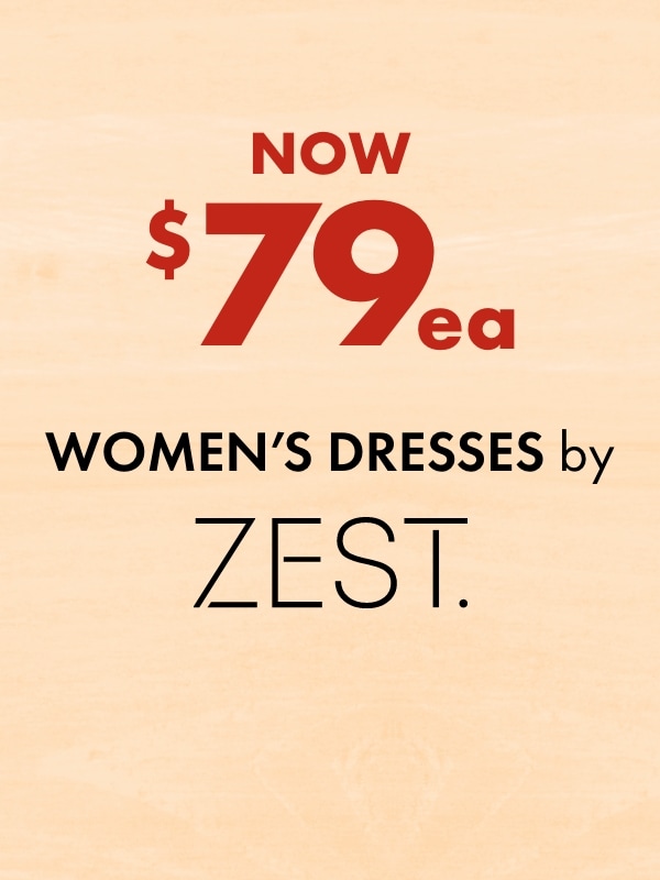 NOW $79ea Women's Dresses by Zest
