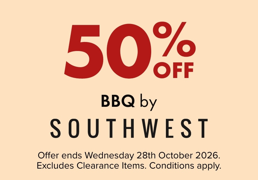 50% OFF SouthWest BBQ