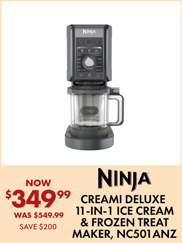 Ninja Creami Deluxe 11-in-1 Ice Cream & Frozen Treat Maker, NC501ANZ – Now $349.99