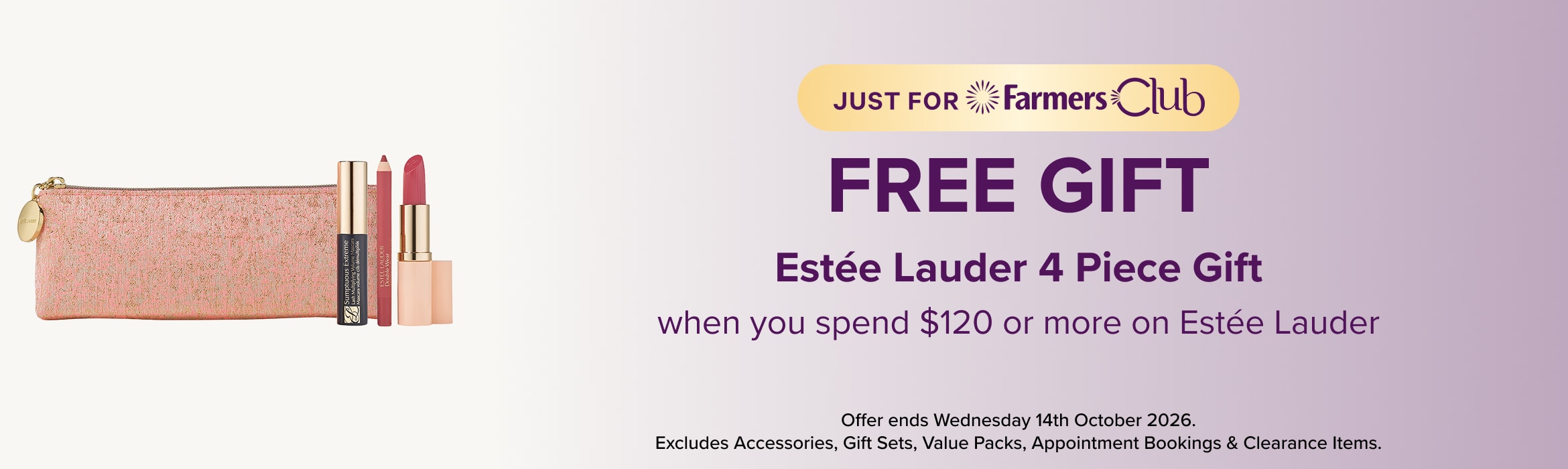 Estee Lauder Gift with Purchase