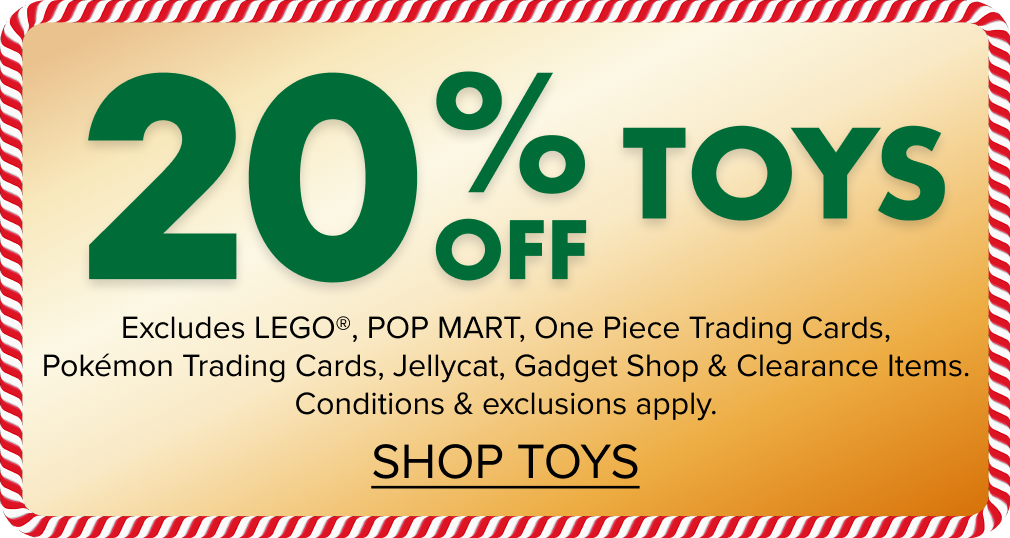 20% OFF Toys