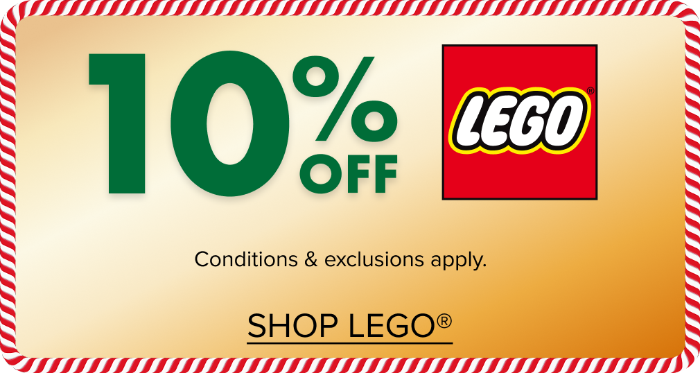 10% OFF LEGO