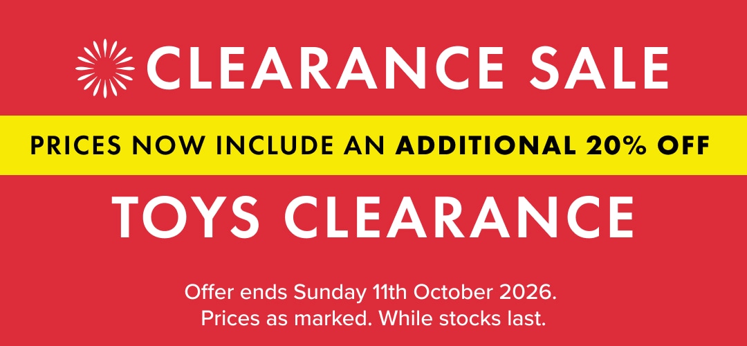 Additional 20% OFF Toys Clearance