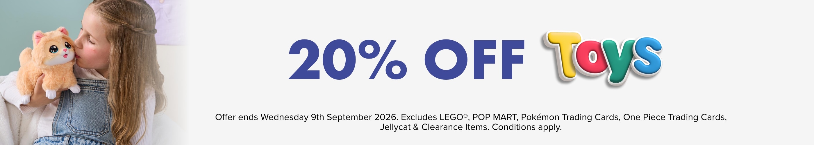 20% OFF Toys