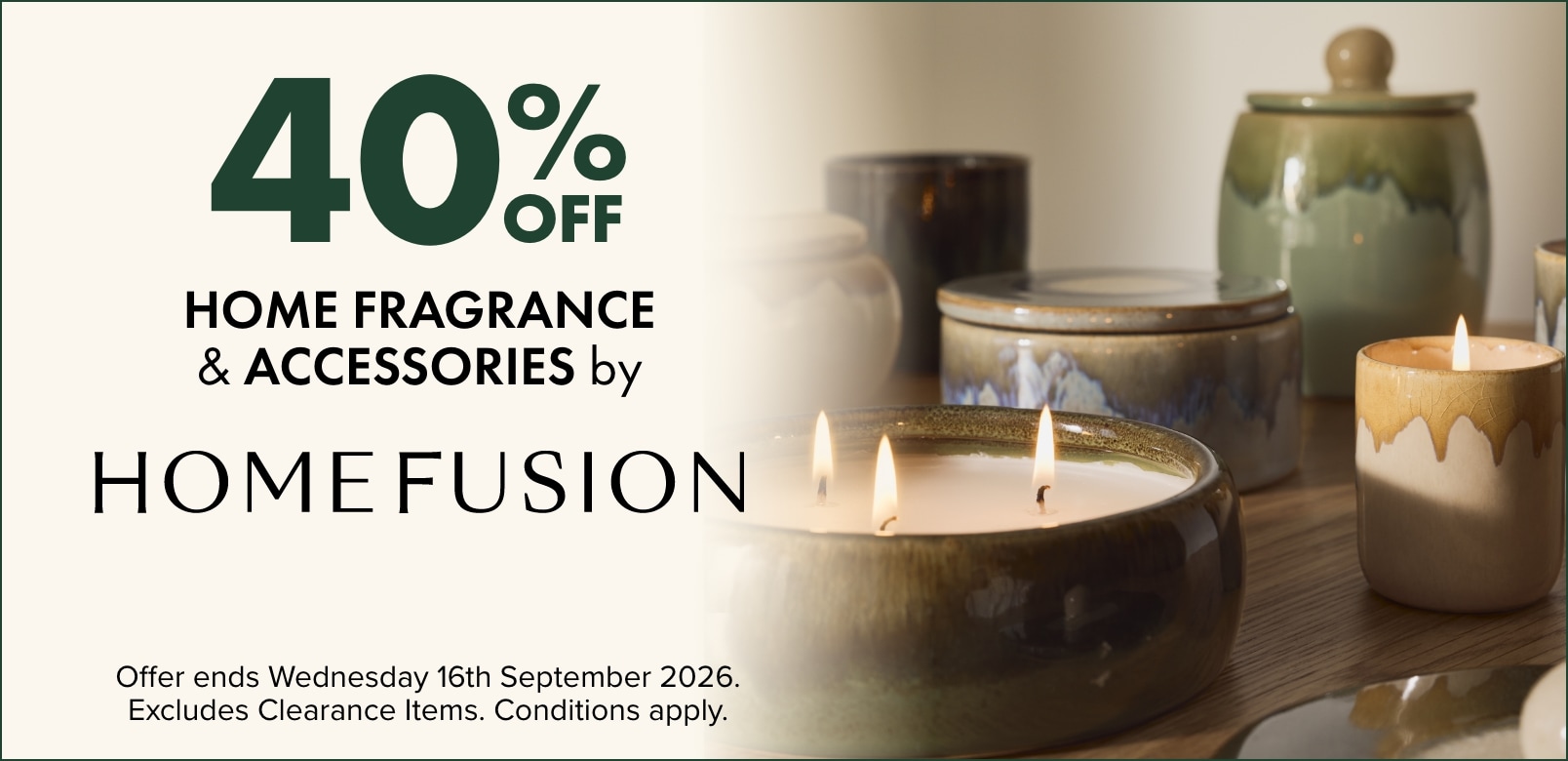 40% OFF Home Fragrance & Accessories by Home Fusion