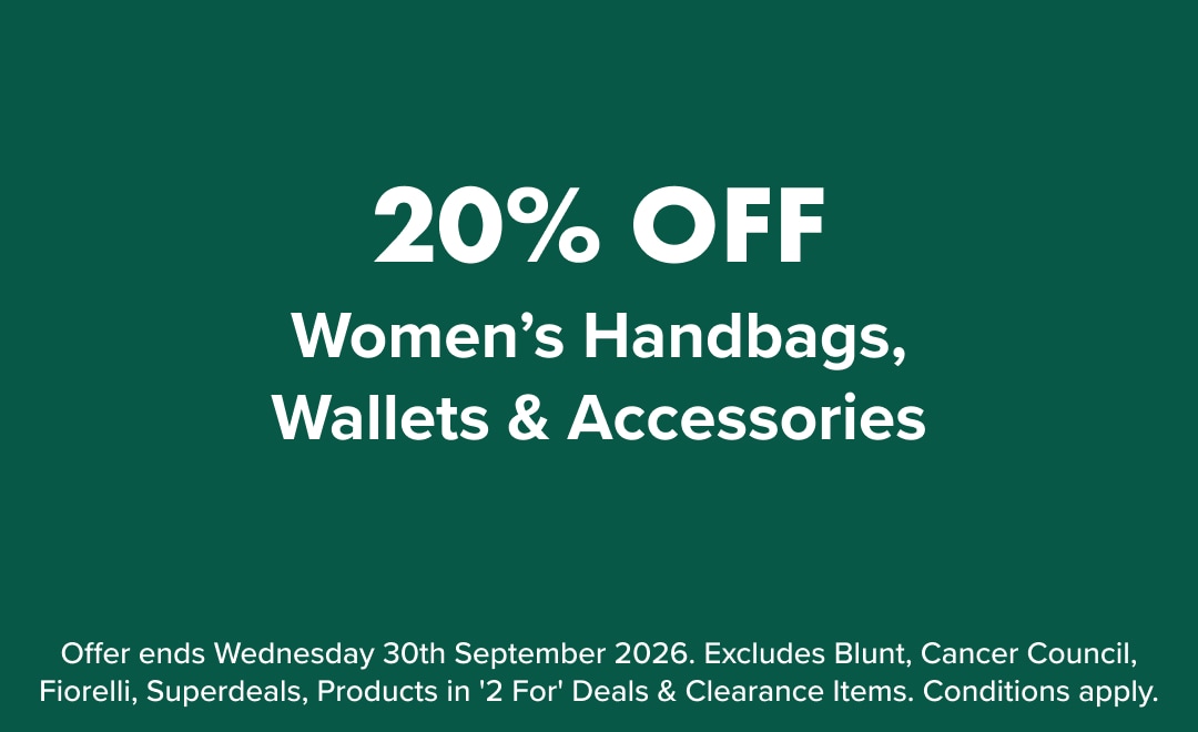 20% OFF Women's Handbags, Wallets & Accessories