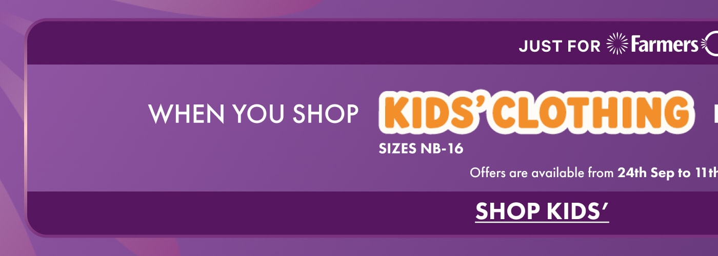 5x Points when you shop kids' Clothing PLUS Toys in a single transaction