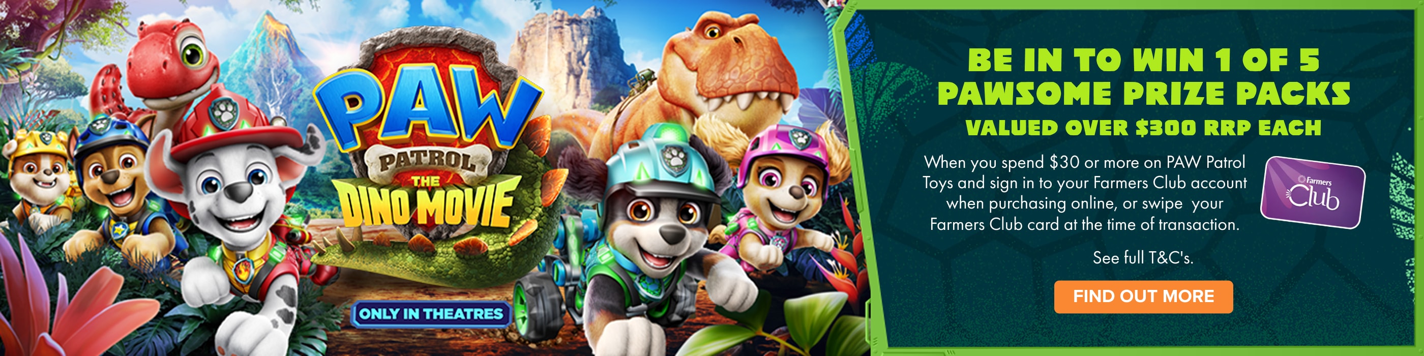 30% OFF PAW Patrol