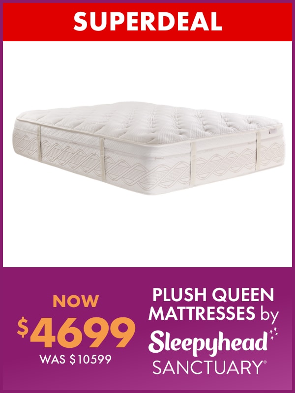 NOW $4699 Plush Queen Mattresses